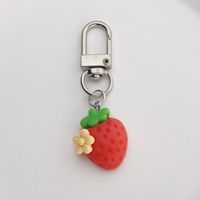 Mignon Fraise Alliage Pendentif De Sac Porte-Clés main image 7