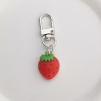 Mignon Fraise Alliage Pendentif De Sac Porte-Clés main image 5