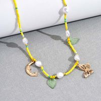Einfacher Stil Klassischer Stil Schmetterling Künstliche Perle Saatperle Zinklegierung Perlen Frau Hüftkette main image 5