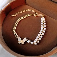 Fashion Star Heart Shape Butterfly Artificial Pearl Wholesale Bracelets sku image 55