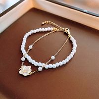 Fashion Star Heart Shape Butterfly Artificial Pearl Wholesale Bracelets sku image 54