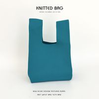 Women's Medium All Seasons Polyester Solid Color Classic Style Square Open Handbag sku image 9