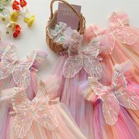 Princess Colorful Nylon Girls Dresses main image 4