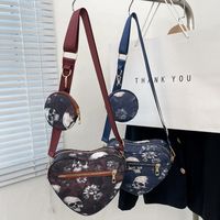 Unisex Medium Nylon Skull Streetwear Zipper Bag Sets Crossbody Bag main image 1