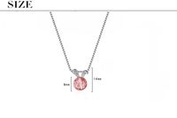 Copper Simple Style Classic Style Bunny Ears Pendant Necklace main image 4