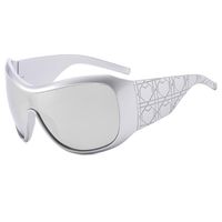 Simple Style Classic Style Solid Color Leopard Pc Square Full Frame Women's Sunglasses main image 2