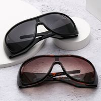 Simple Style Classic Style Solid Color Leopard Pc Square Full Frame Women's Sunglasses main image 1