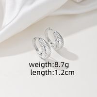 1 Pair IG Style Simple Style Shell Alloy Alloy Earrings main image 2