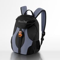 Kid'S Unisex Polyester Solid Color Basic Square Zipper Fashion Backpack sku image 1