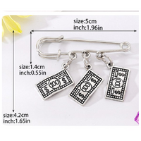 Simple Style Dollar Alloy Enamel Women's Brooches main image 2