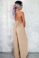 Women's Daily Simple Style Solid Color Full Length Jumpsuits main image 5
