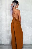 Women's Daily Simple Style Solid Color Full Length Jumpsuits main image 2