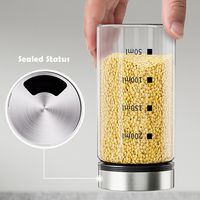 Simple Style Transparent 304 Stainless Steel Glass Seasoning Bottle 1 Piece main image 4