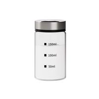 Simple Style Transparent 304 Stainless Steel Glass Seasoning Bottle 1 Piece sku image 2