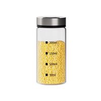 Simple Style Transparent 304 Stainless Steel Glass Seasoning Bottle 1 Piece sku image 3