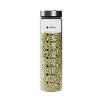 Simple Style Transparent 304 Stainless Steel Glass Seasoning Bottle 1 Piece sku image 5
