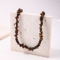 Wholesale Jewelry Casual Nordic Style Irregular Stone Beaded Necklace sku image 2