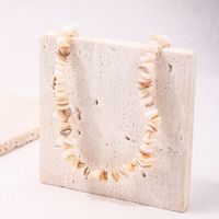 Wholesale Jewelry Casual Nordic Style Irregular Stone Beaded Necklace sku image 6