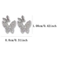 Simple Style Butterfly Zinc Alloy Nail Decoration Accessories 1 Set main image 2