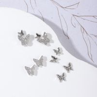 Simple Style Butterfly Zinc Alloy Nail Decoration Accessories 1 Set main image 3