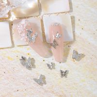 Simple Style Butterfly Zinc Alloy Nail Decoration Accessories 1 Set main image 7