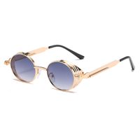 Simple Style Classic Style Color Block Ac Round Frame Full Frame Women's Sunglasses main image 2