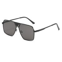 Simple Style Classic Style Solid Color Ac Toad Glasses Full Frame Women's Sunglasses main image 4