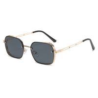 Simple Style Classic Style Color Block Ac Square Full Frame Women's Sunglasses main image 5