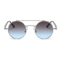 Simple Style Classic Style Color Block Ac Round Frame Full Frame Women's Sunglasses main image 3