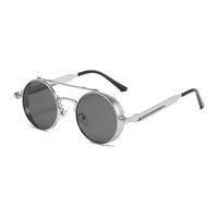 Simple Style Classic Style Color Block Ac Round Frame Full Frame Women's Sunglasses main image 5