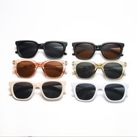 Simple Style Classic Style Solid Color Pc Square Full Frame Women's Sunglasses main image 6