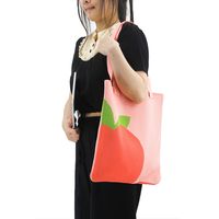 Women's Large Polyester Fruit Basic Open Tote Bag main image 6