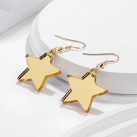 1 Pair Elegant Sweet Star Arylic Drop Earrings main image 6