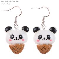 Cute Panda Alloy Women's Ear Hook 1 Pair main image 11