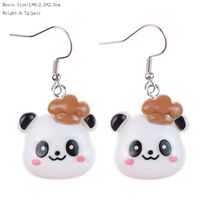 Cute Panda Alloy Women's Ear Hook 1 Pair main image 10