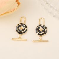 1 Piece 17 * 29mm Copper 18K Gold Plated Flower Polished Jewelry Buckle main image 5