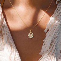 Copper IG Style Elegant Lady Inlay Water Droplets Butterfly Zircon Pendant Necklace sku image 8