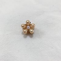 Korean Fashion Pearl Flower Hairpin sku image 2