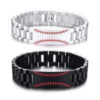 Modern Style Simple Style Cool Style Ball 304 Stainless Steel Men's Bracelets main image 8