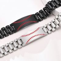 Modern Style Simple Style Cool Style Ball 304 Stainless Steel Men's Bracelets main image 5