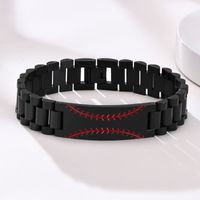 Modern Style Simple Style Cool Style Ball 304 Stainless Steel Men's Bracelets main image 3