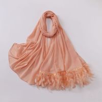 Women's Sweet Solid Color Polyester Scarf sku image 16