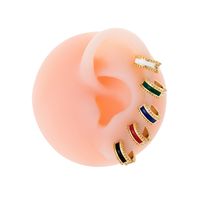 1 Piece Vintage Style Simple Style Round Copper Earrings main image 5