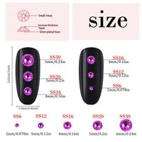 Simple Style Solid Color Resin Nail Decoration Accessories 1 Box main image 5