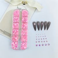 Simple Style Solid Color Resin Nail Decoration Accessories 1 Box main image 8
