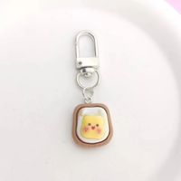 Cute Luxurious Animal Alloy Asymmetrical Keychain sku image 4