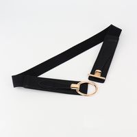 Casual Simple Style Classic Style Geometric Pu Leather Elastic Band Women's Leather Belts main image 4