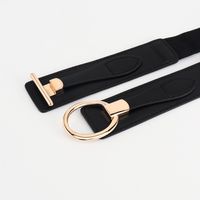 Casual Simple Style Classic Style Geometric Pu Leather Elastic Band Women's Leather Belts main image 5