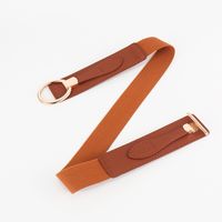 Casual Simple Style Classic Style Geometric Pu Leather Elastic Band Women's Leather Belts main image 7