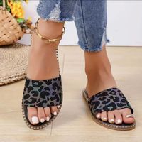 Women's Vacation Roman Style Solid Color Open Toe Flats main image 1